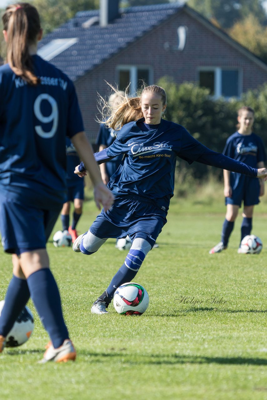 Bild 83 - B-Juniorinnen Krummesser SV - SV Henstedt Ulzburg : Ergebnis: 0:3